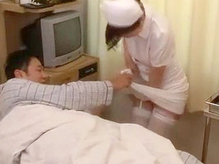 Nippon Sexy Nurse Swoops for Fuck with Immodest Patient Porn